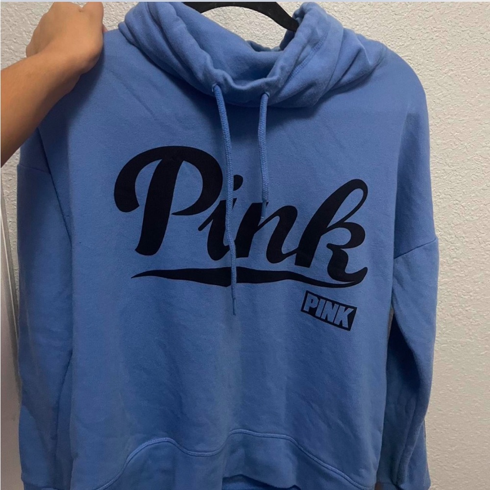 Victoria secret PINK sweater blue!